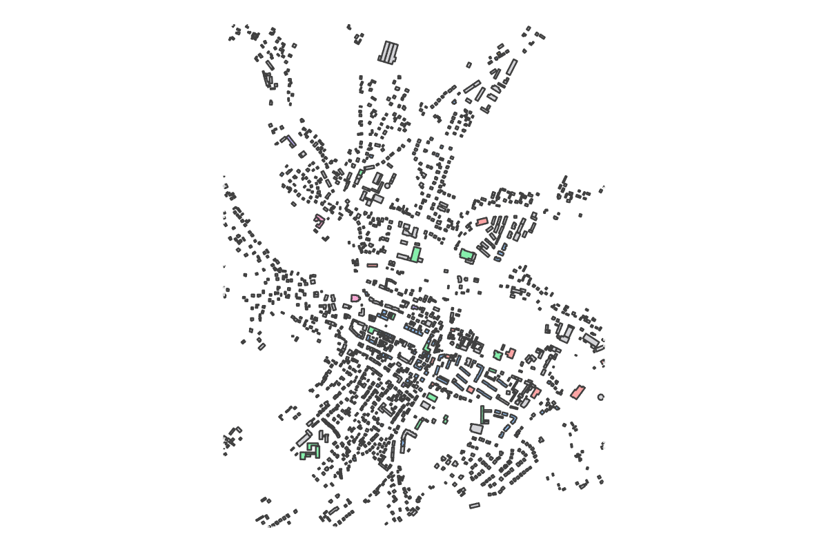 Program breakdown map
