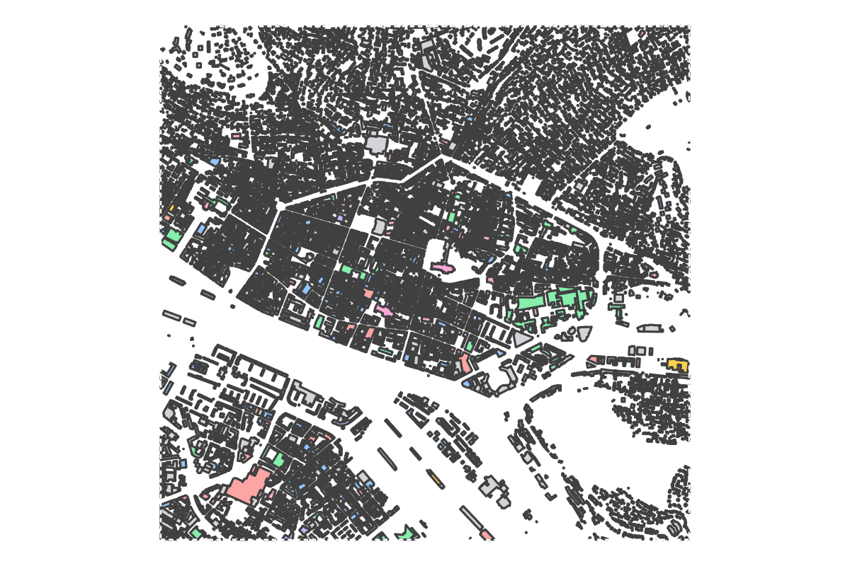 Program breakdown map