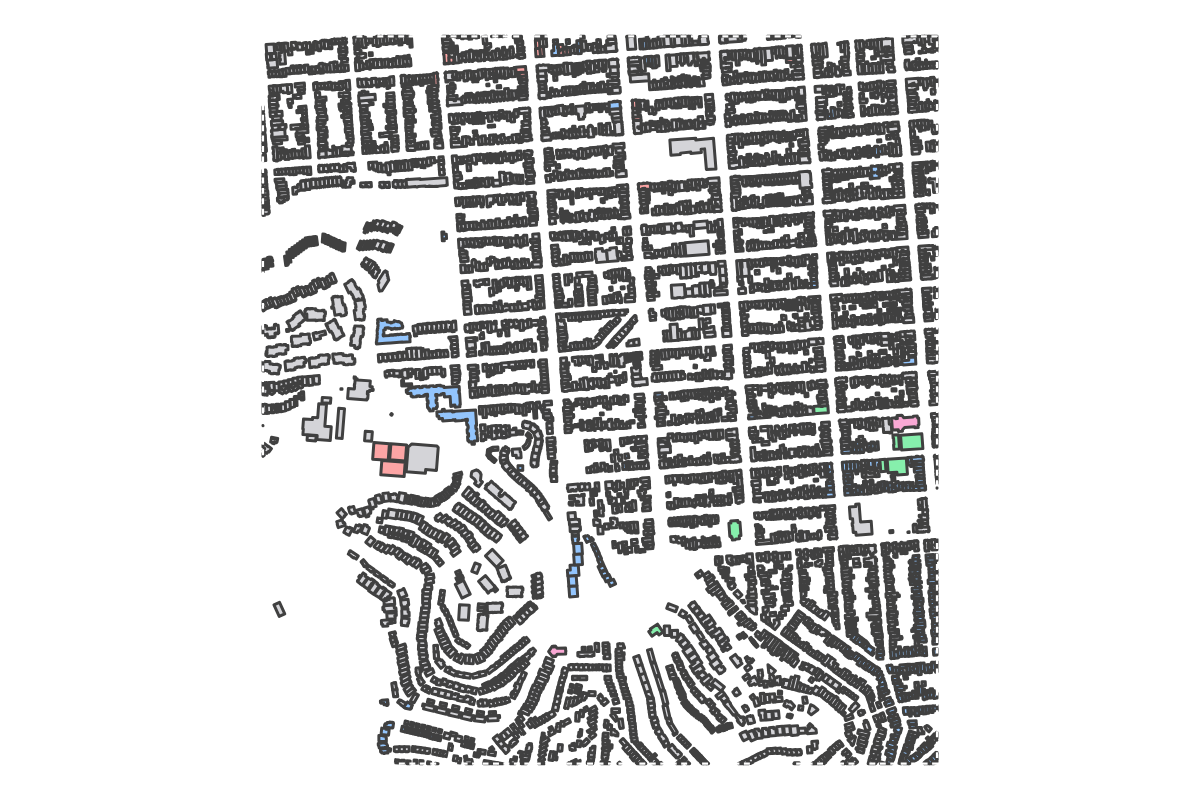 Program breakdown map
