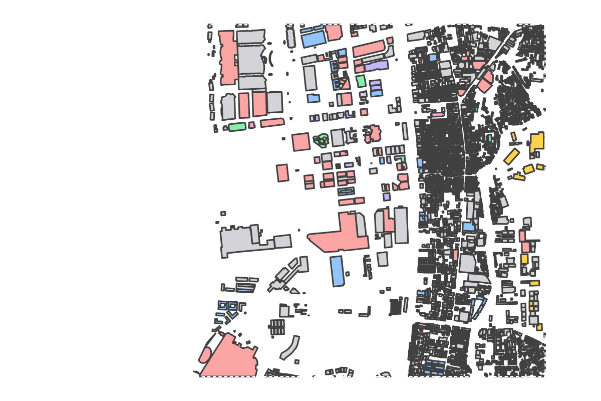 Program breakdown map