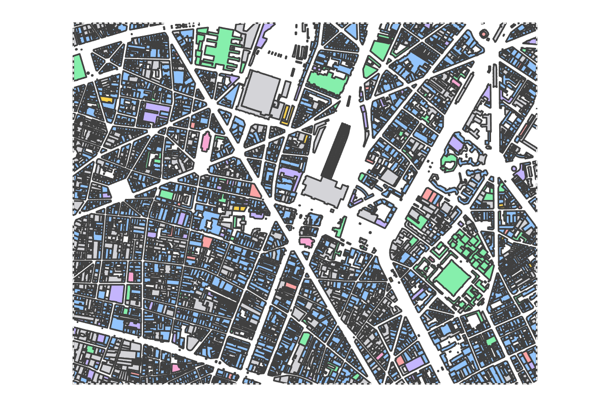 Program breakdown map