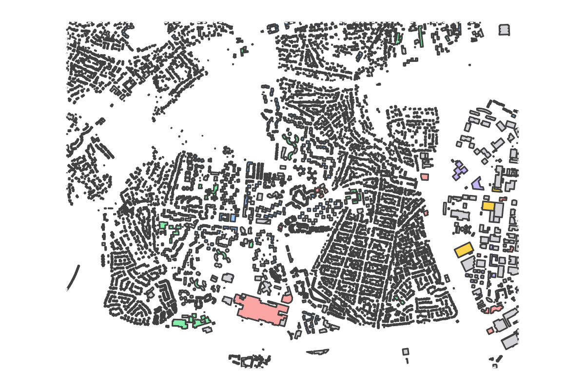 Program breakdown map