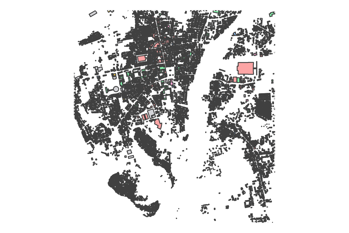 Program breakdown map