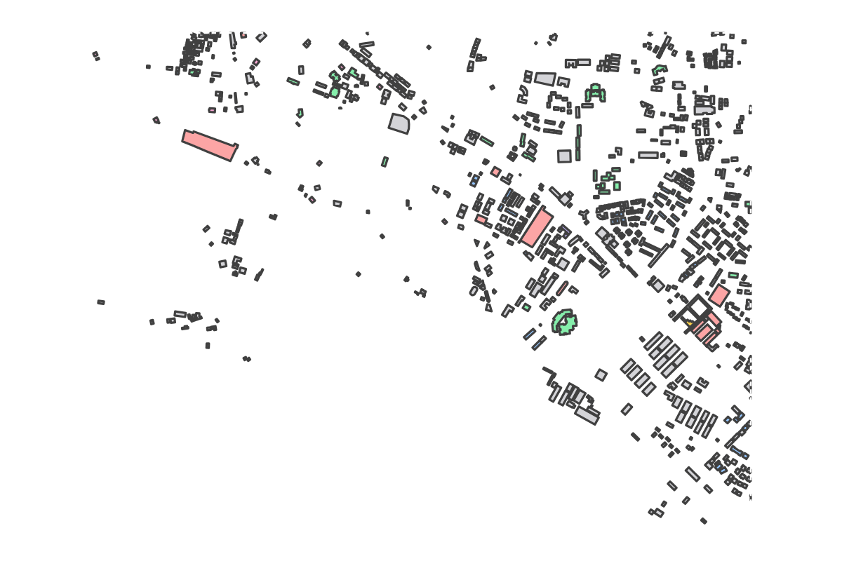 Program breakdown map