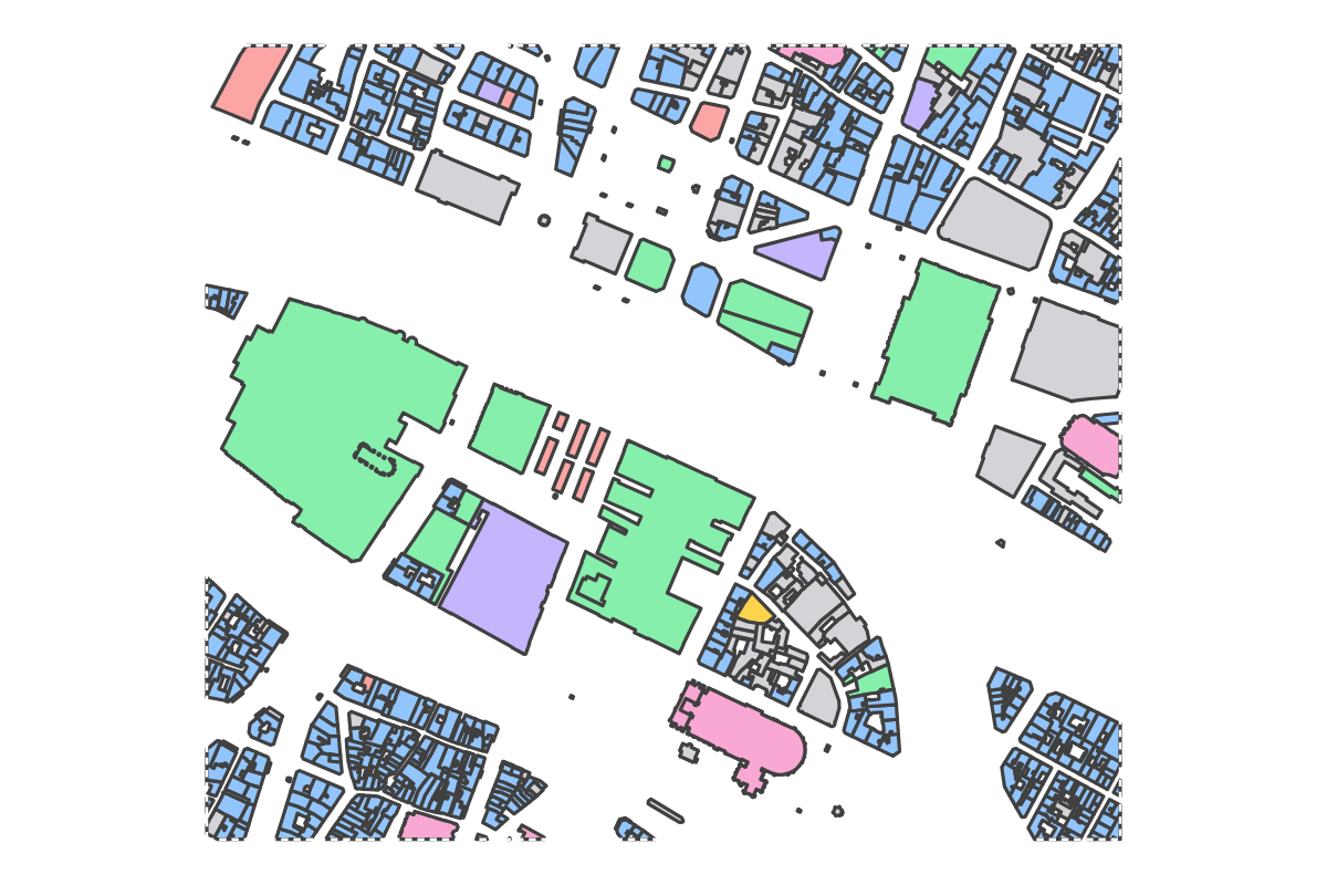 Program breakdown map