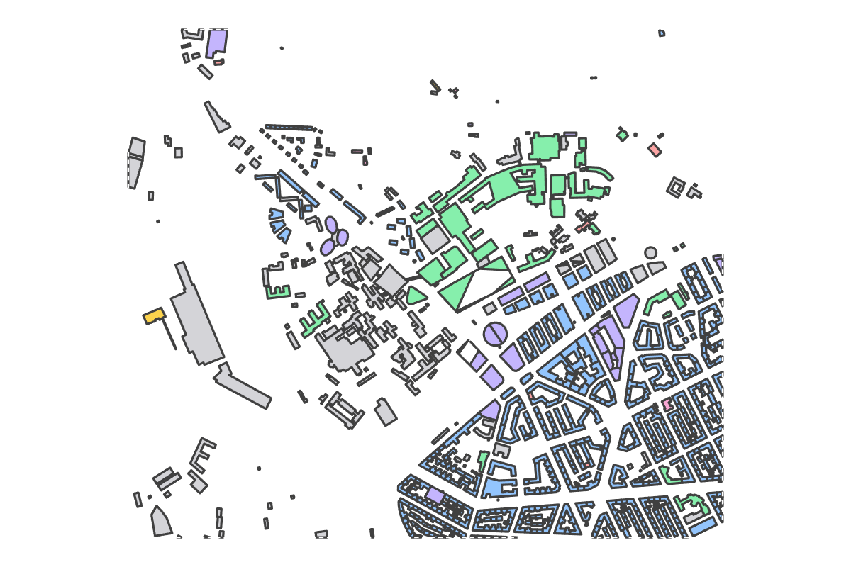 Program breakdown map