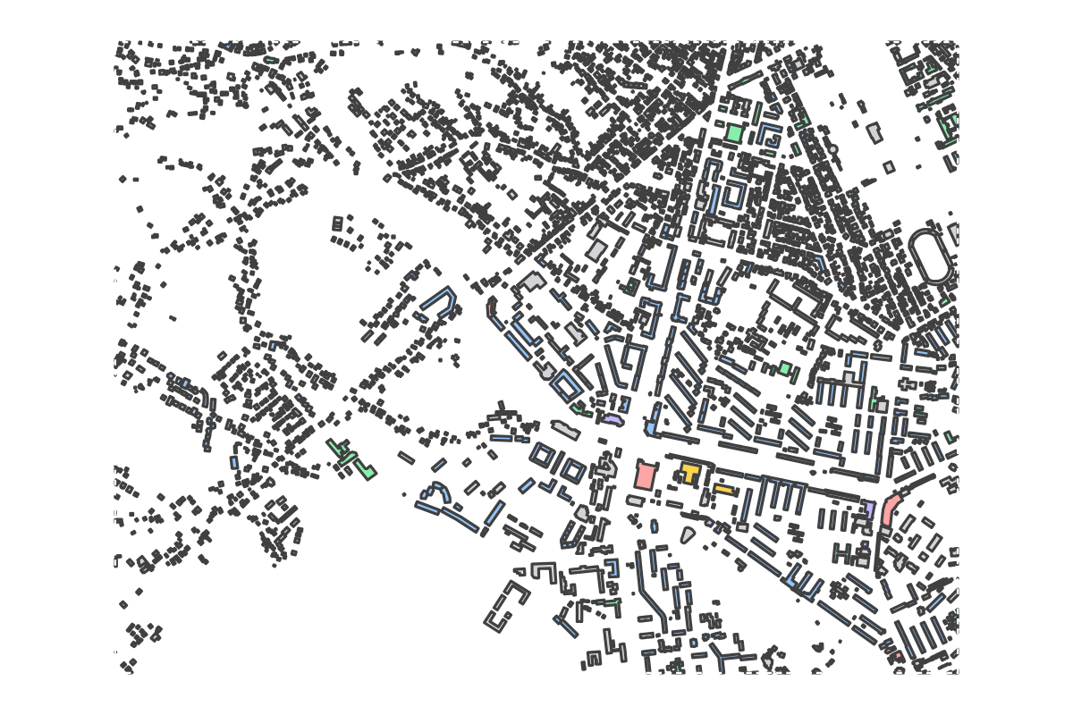 Program breakdown map