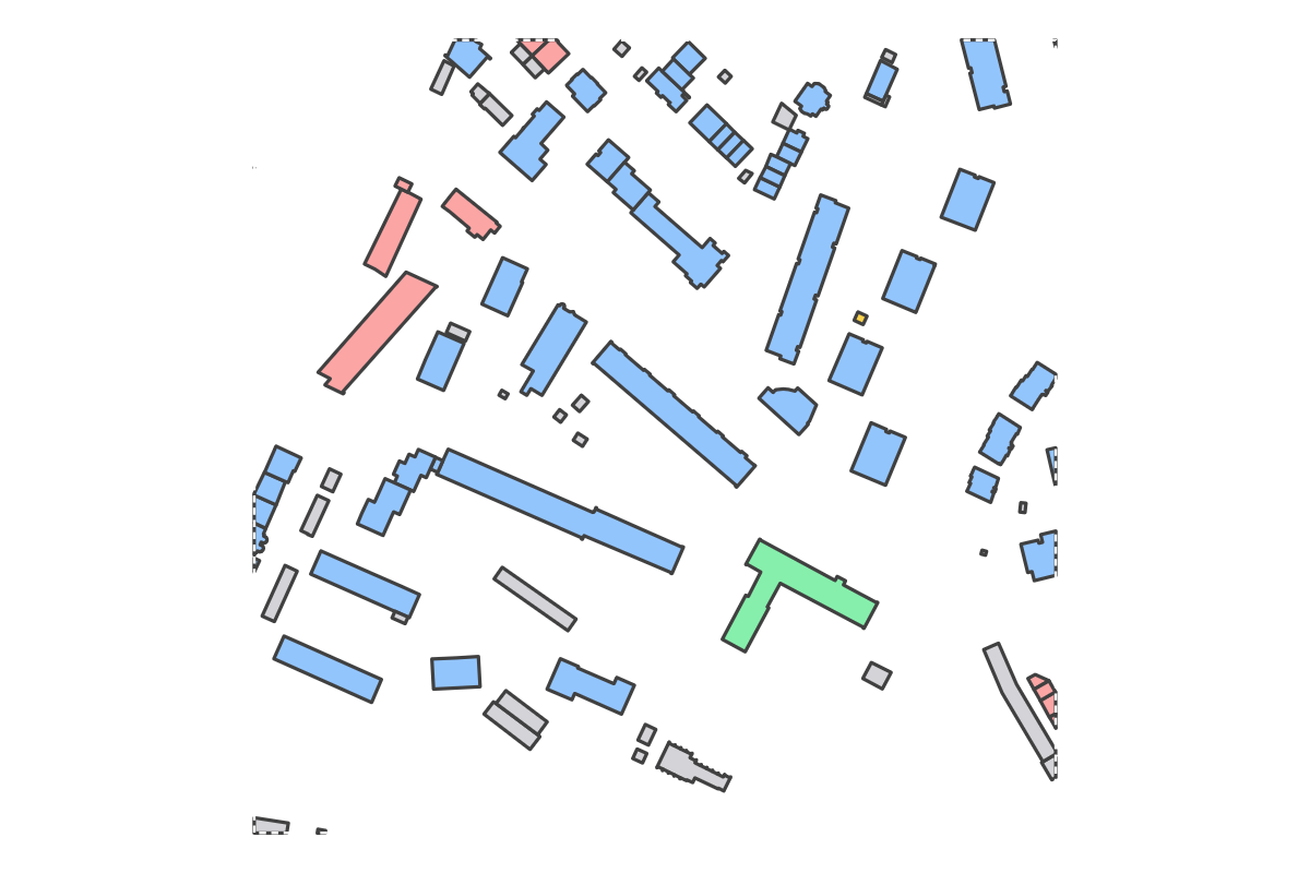 Program breakdown map