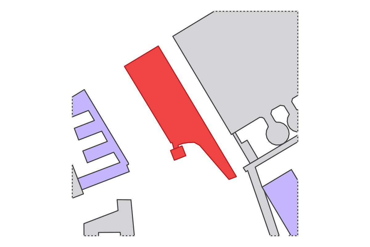 Program breakdown map
