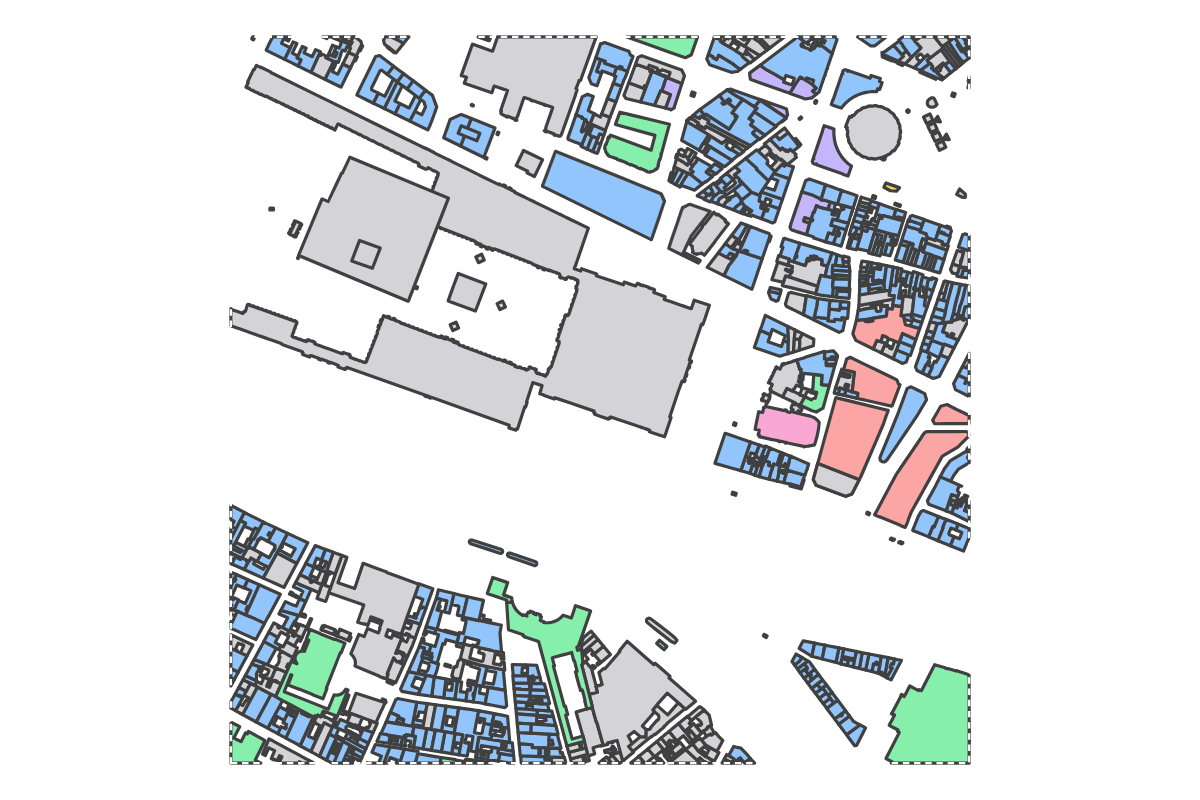 Program breakdown map