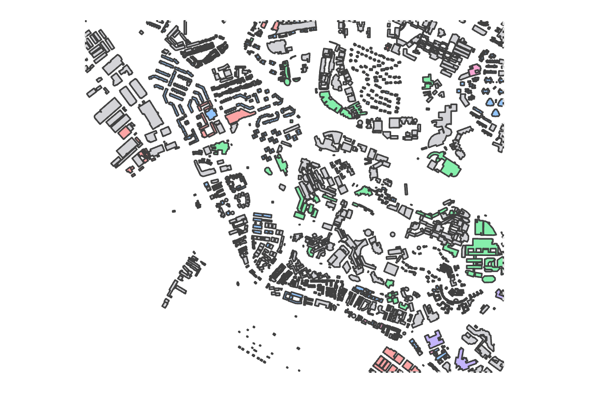 Program breakdown map