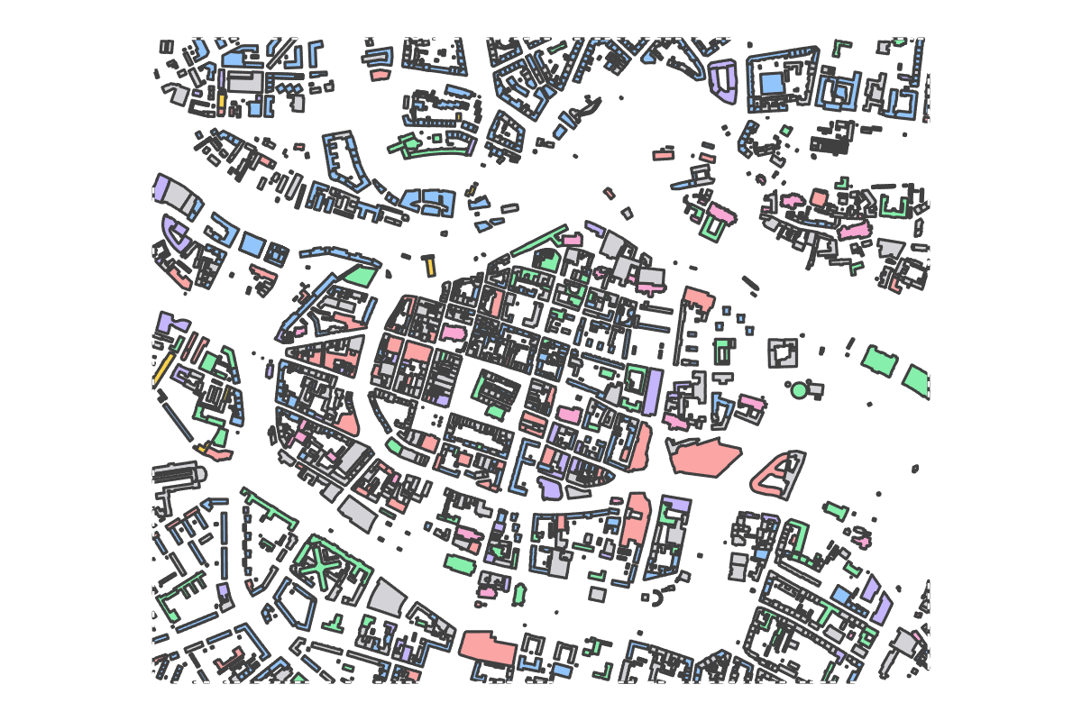 Program breakdown map