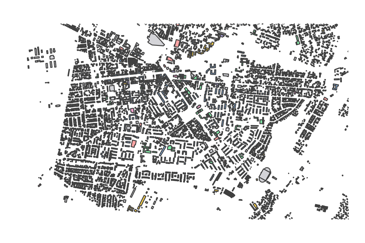 Program breakdown map