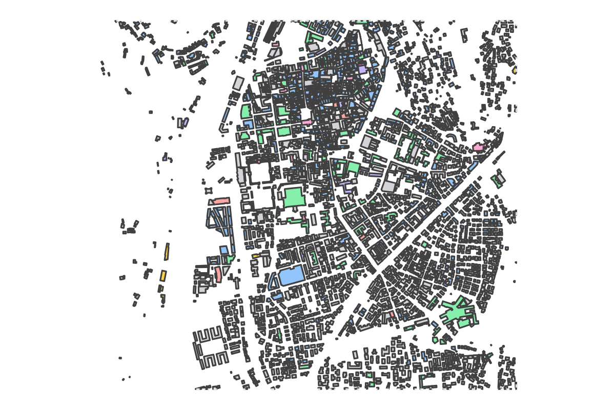 Program breakdown map