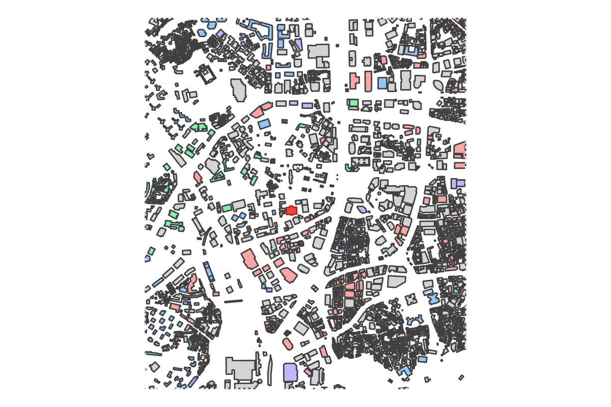 Program breakdown map
