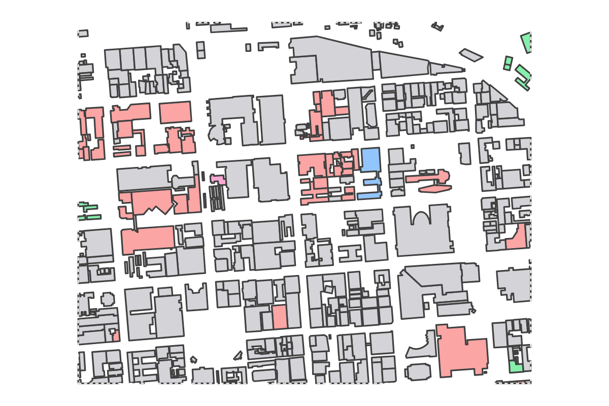Program breakdown map