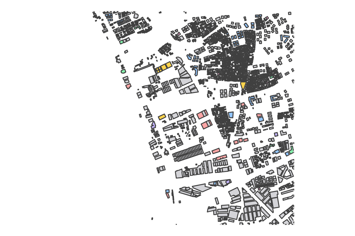 Program breakdown map