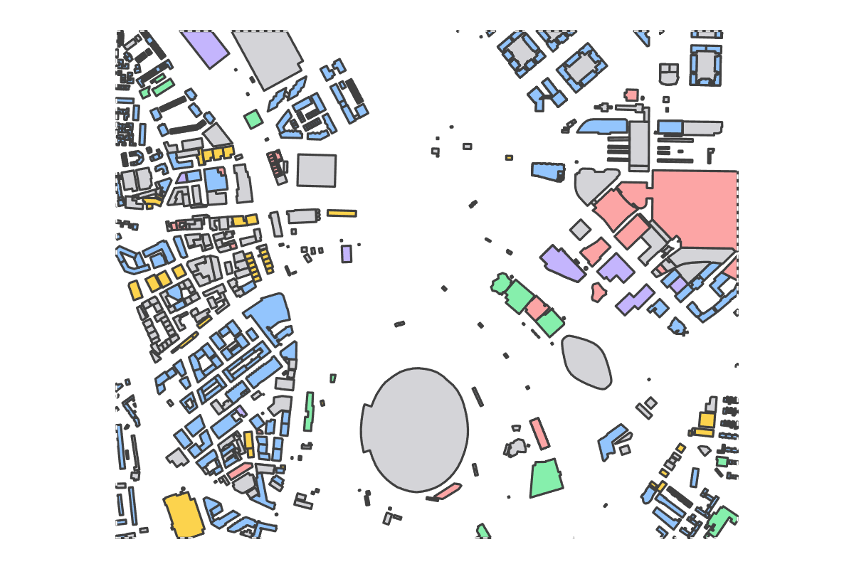 Program breakdown map