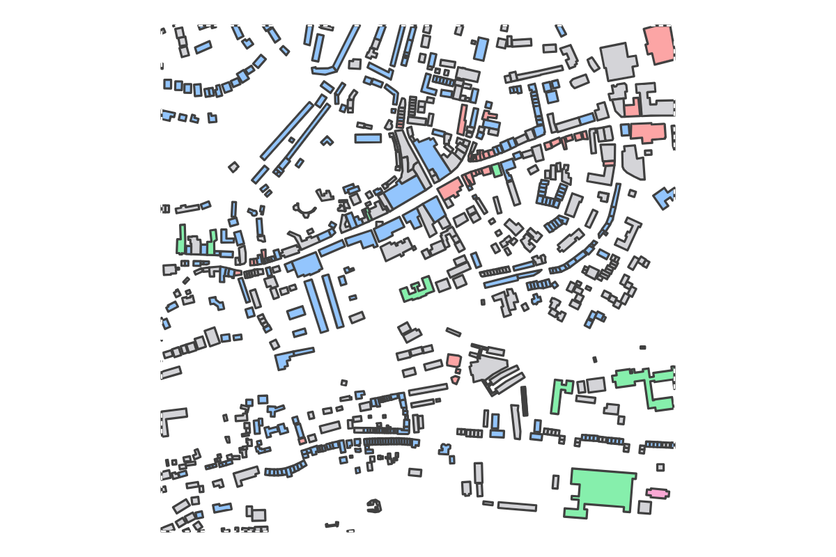 Program breakdown map