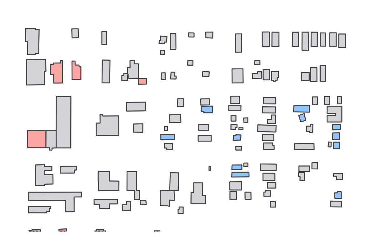 Program breakdown map