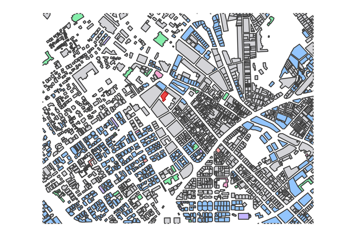 Program breakdown map
