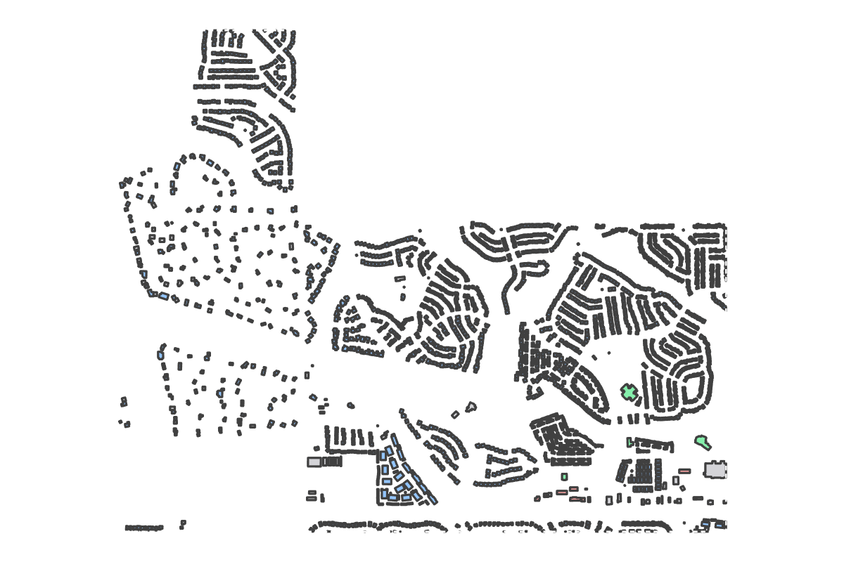 Program breakdown map
