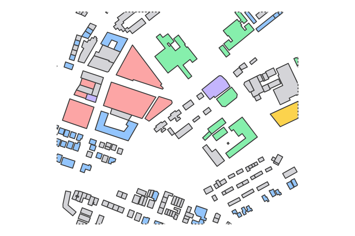Program breakdown map