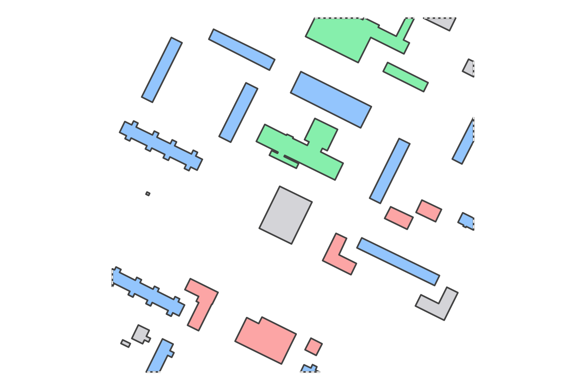 Program breakdown map
