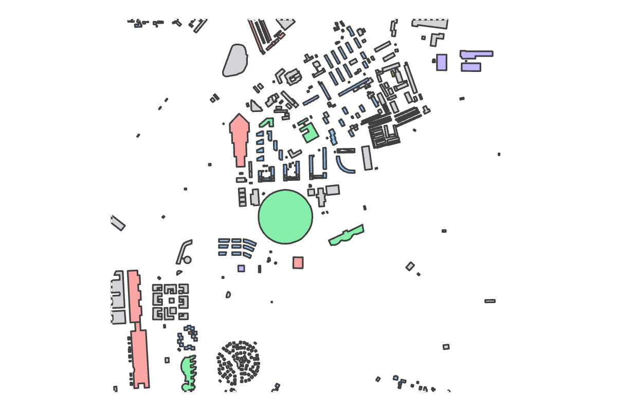 Program breakdown map