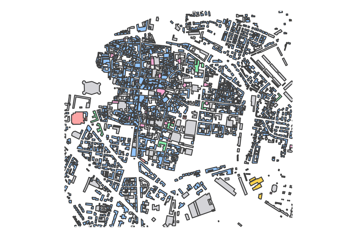 Program breakdown map