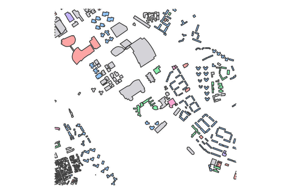 Program breakdown map