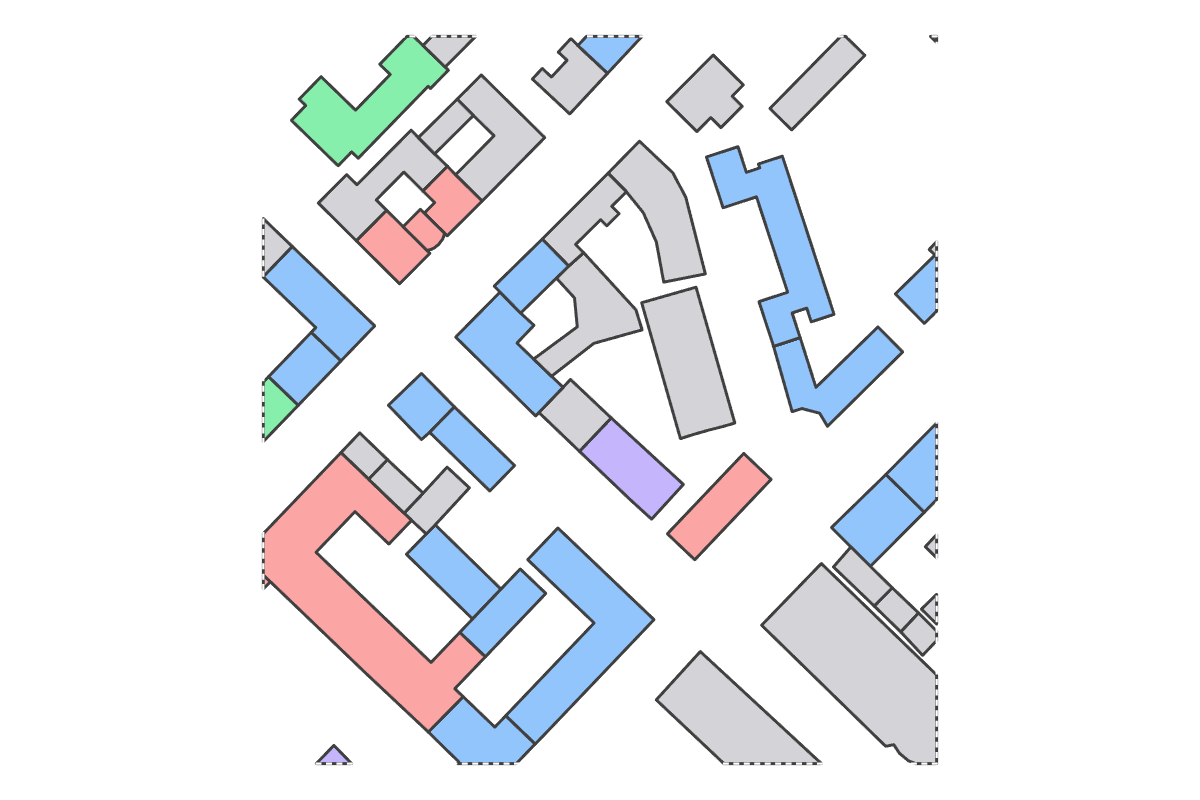 Program breakdown map