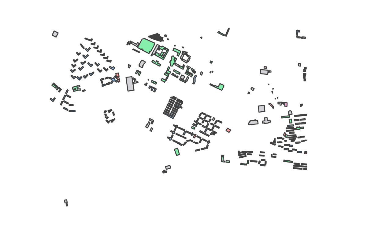 Program breakdown map