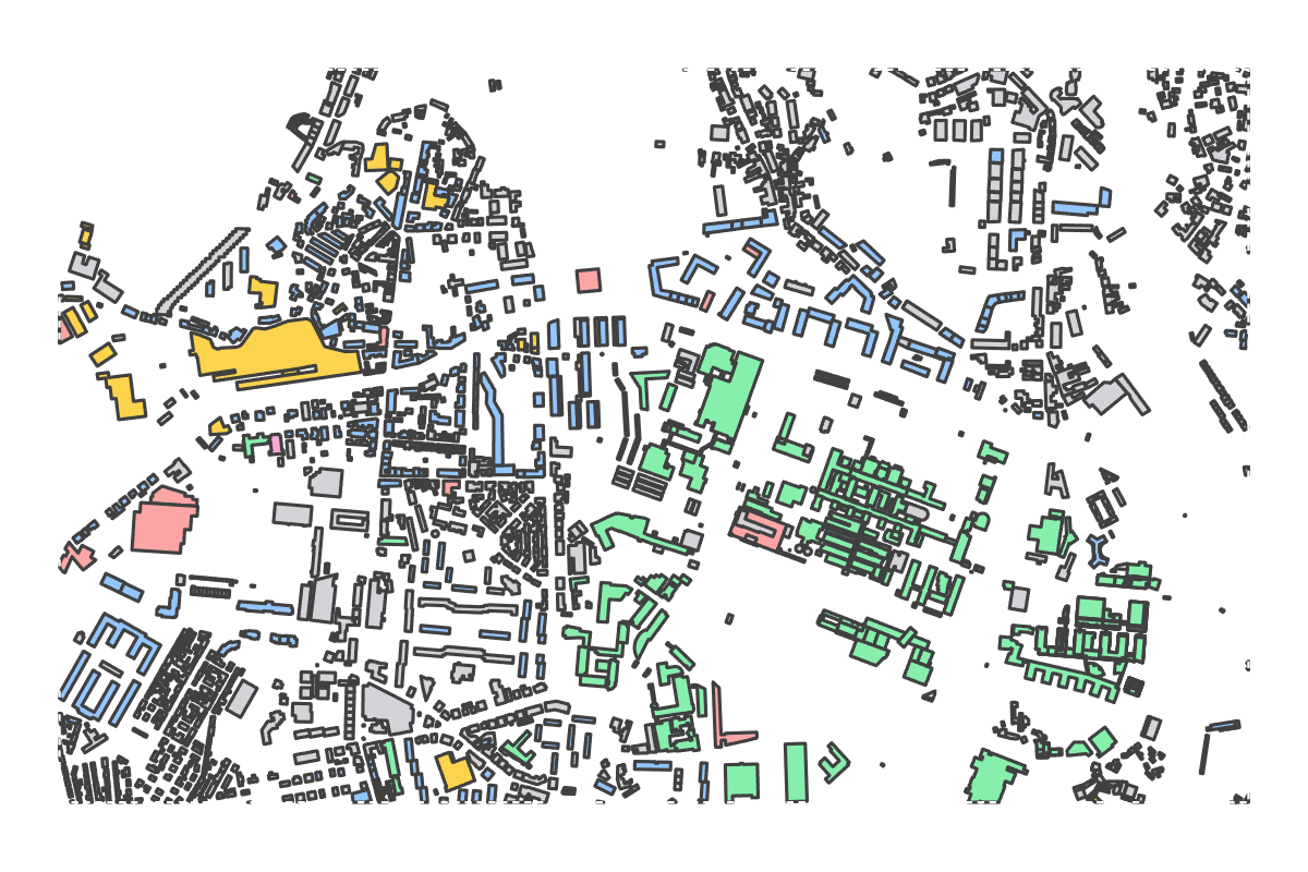 Program breakdown map