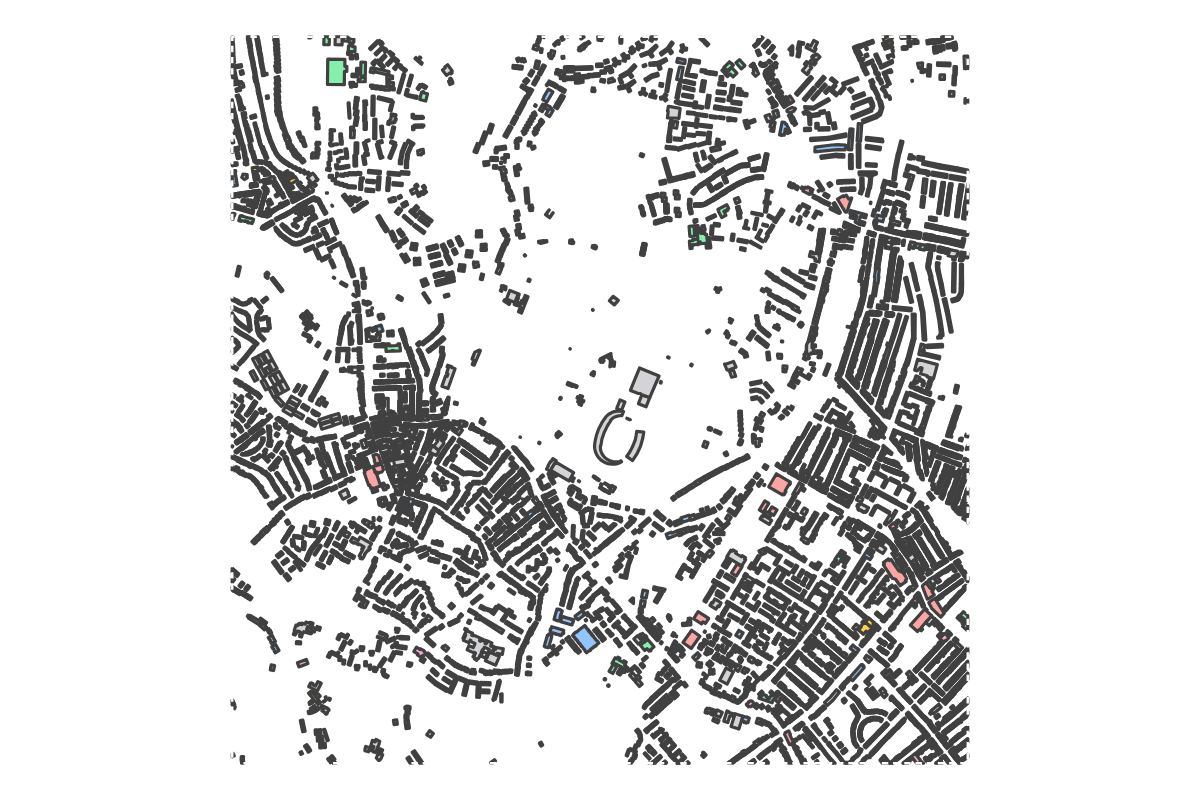 Program breakdown map