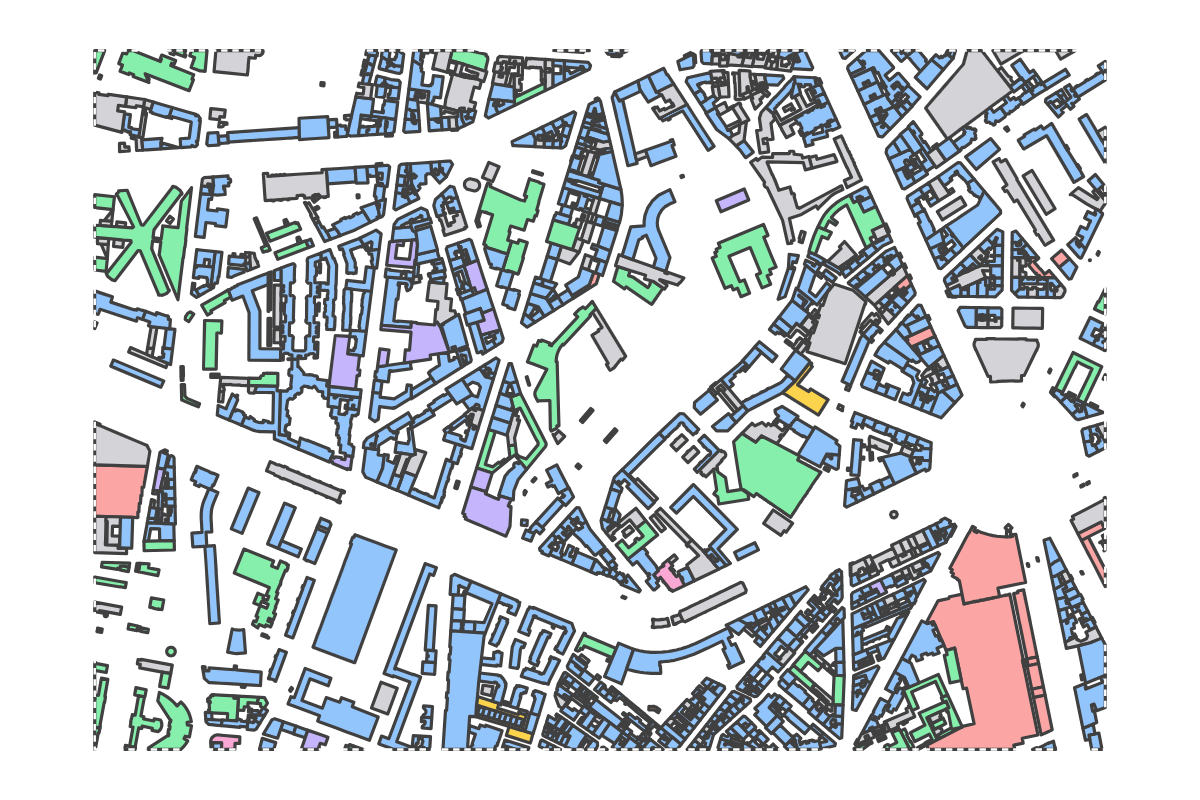 Program breakdown map