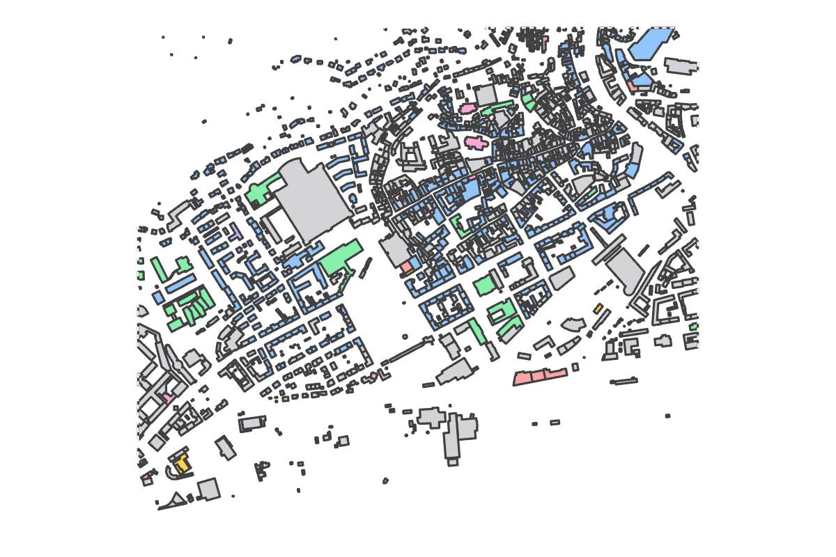 Program breakdown map
