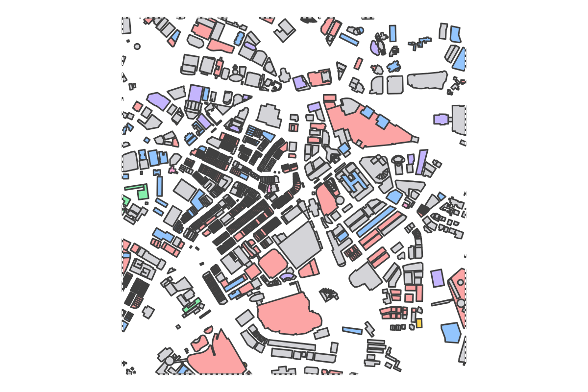 Program breakdown map