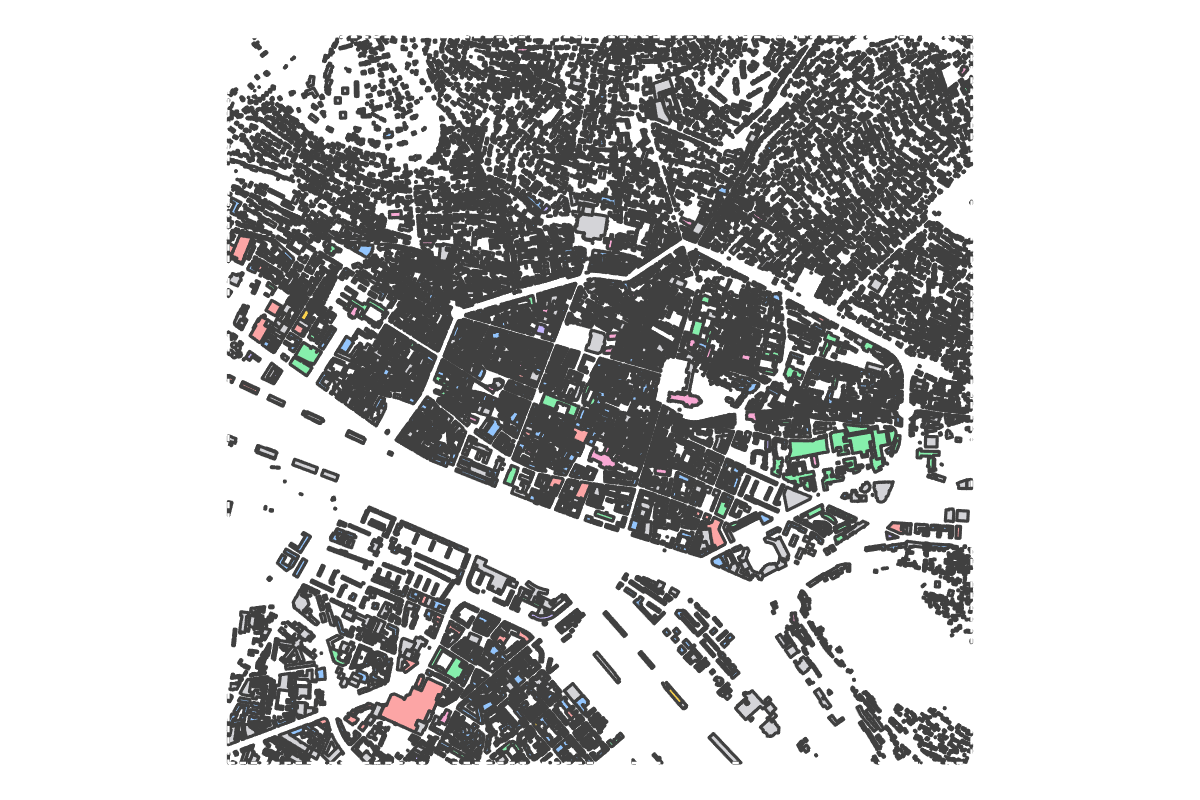 Program breakdown map