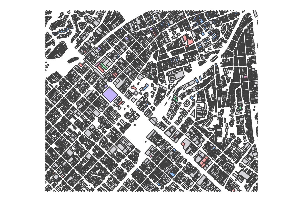 Program breakdown map