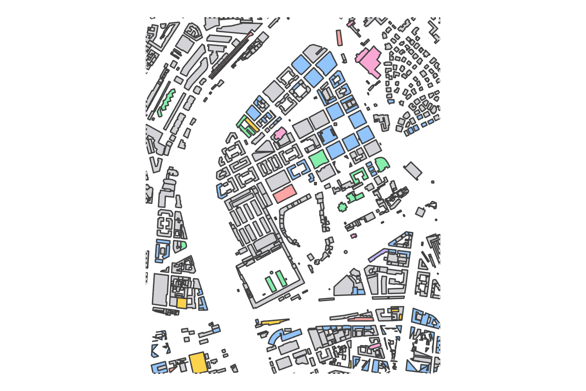 Program breakdown map