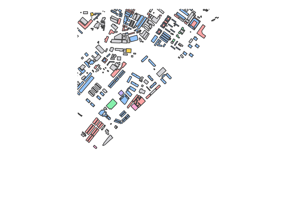 Program breakdown map
