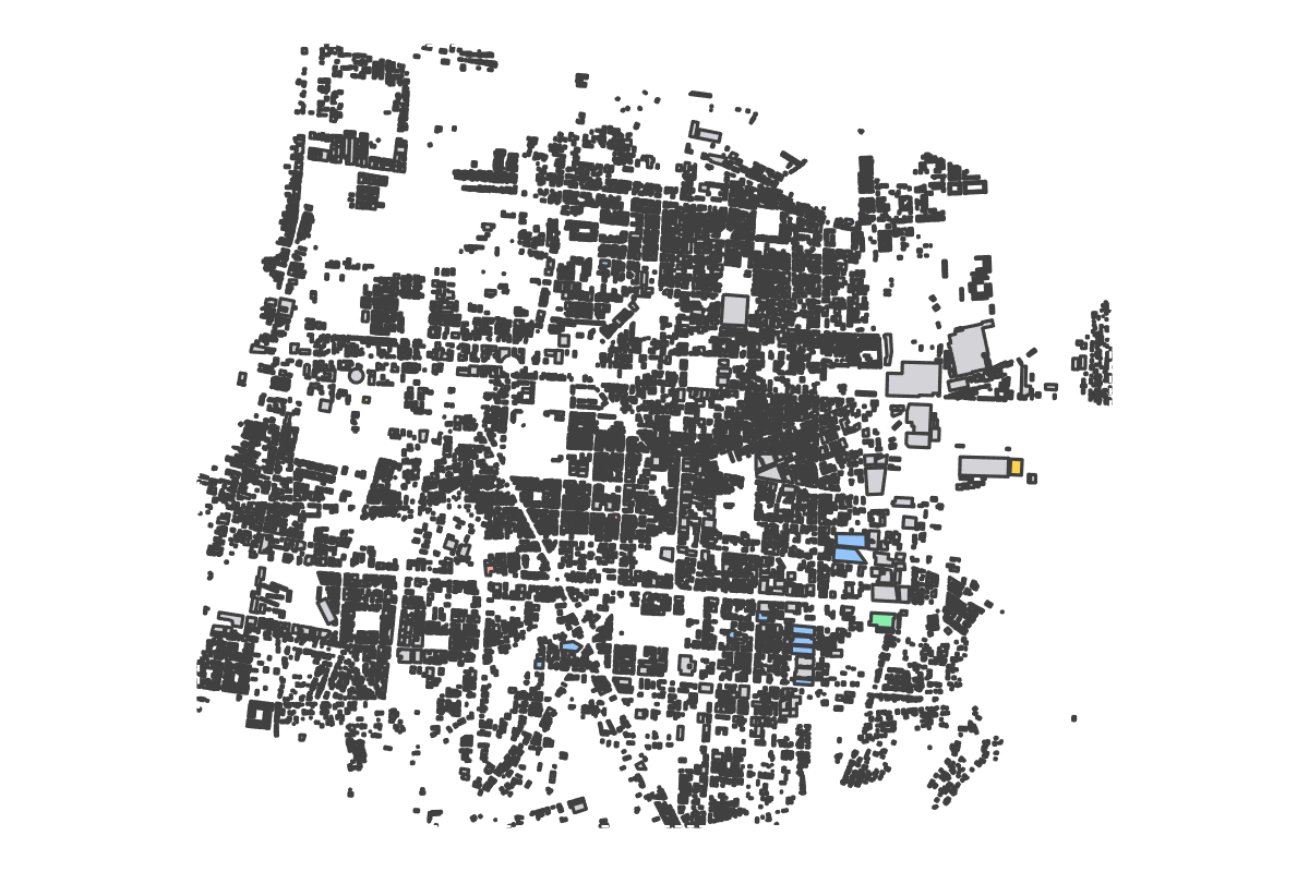 Program breakdown map