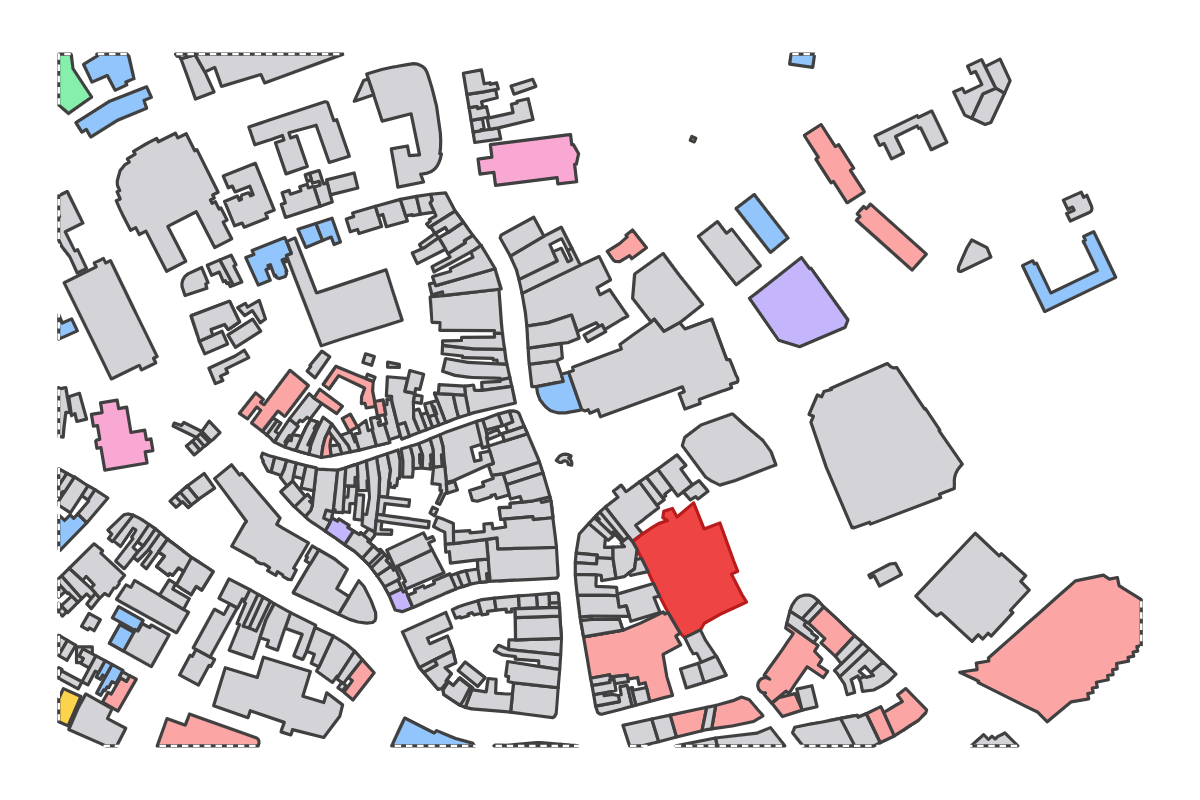 Program breakdown map