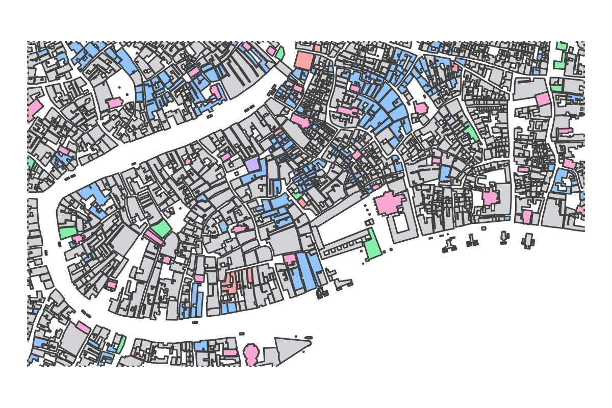 Program breakdown map