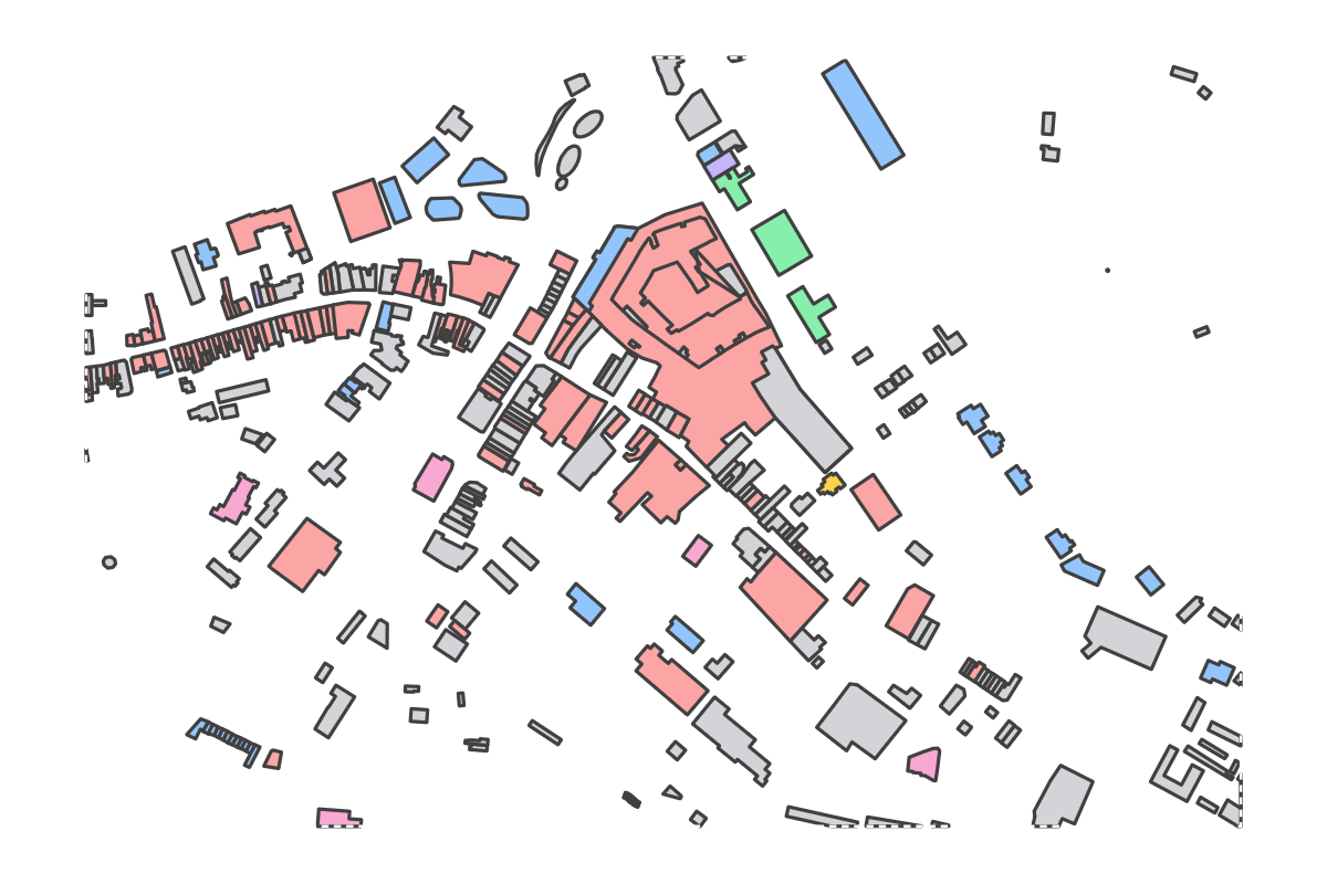 Program breakdown map