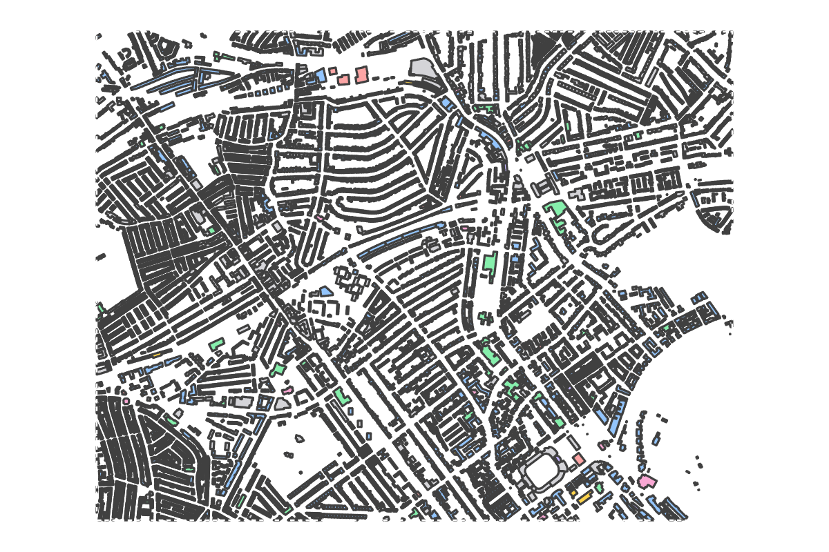 Program breakdown map