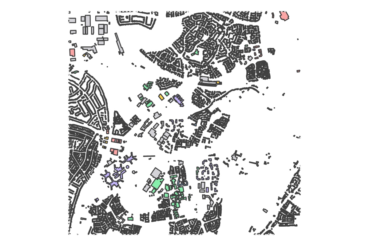 Program breakdown map
