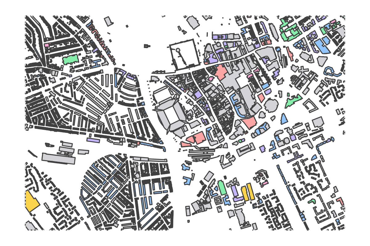 Program breakdown map