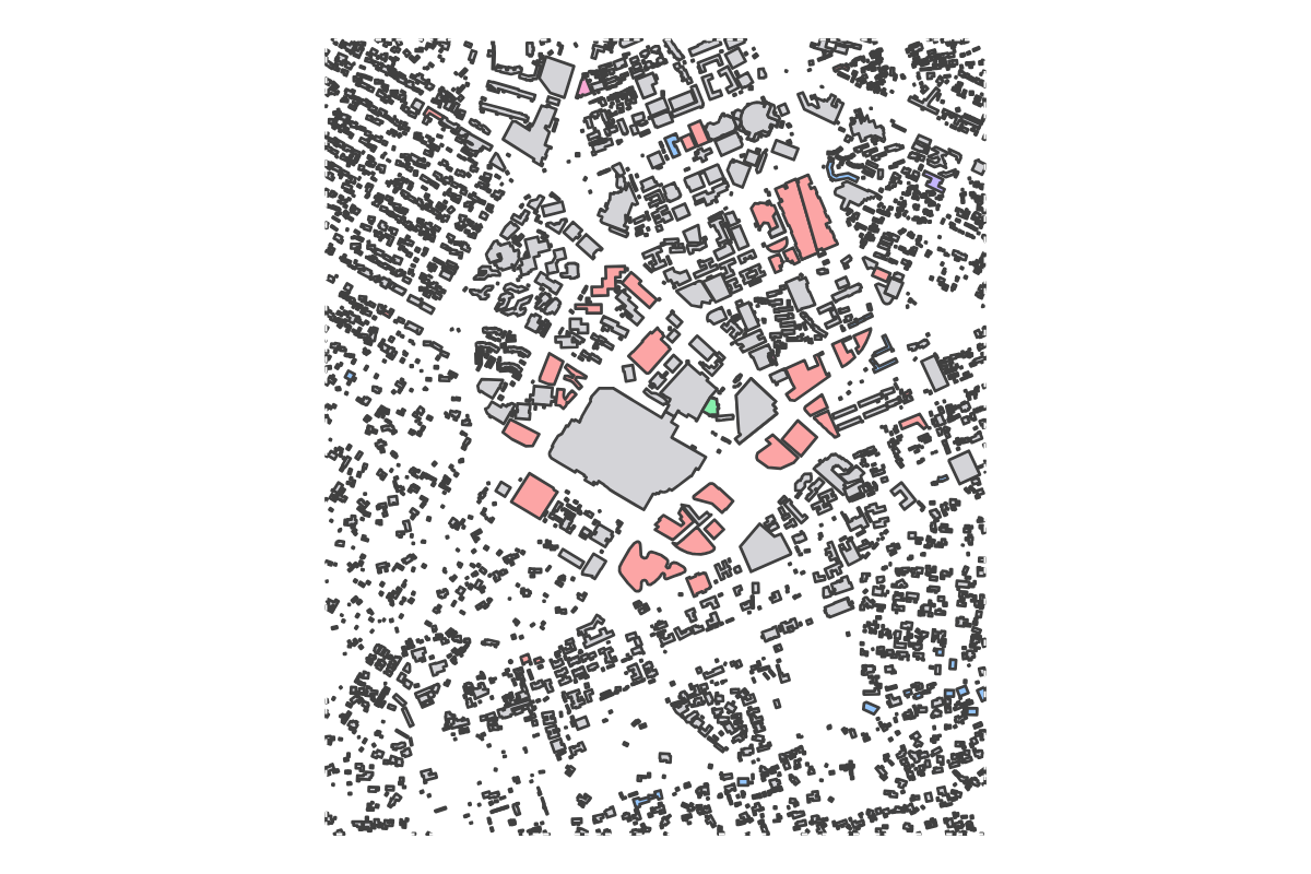 Program breakdown map